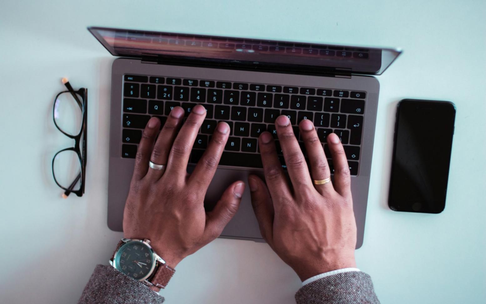 Business planning session with financial documents and charts